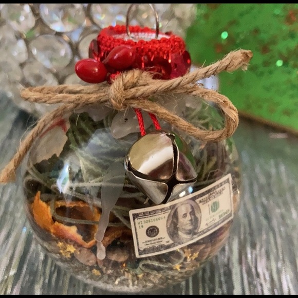 House Blessings, Prosperity, good luck, Protection, Tree Ornament Christmas ball - Picture 6 of 12